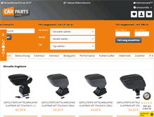 Tablet Screenshot of carparts-online.de